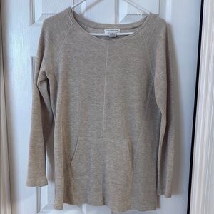 Beige Long Sleeve Sweater
